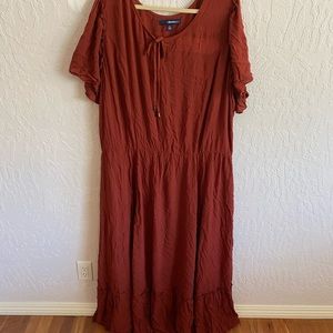 Denim 24/7 Terracotta Maxi Dress